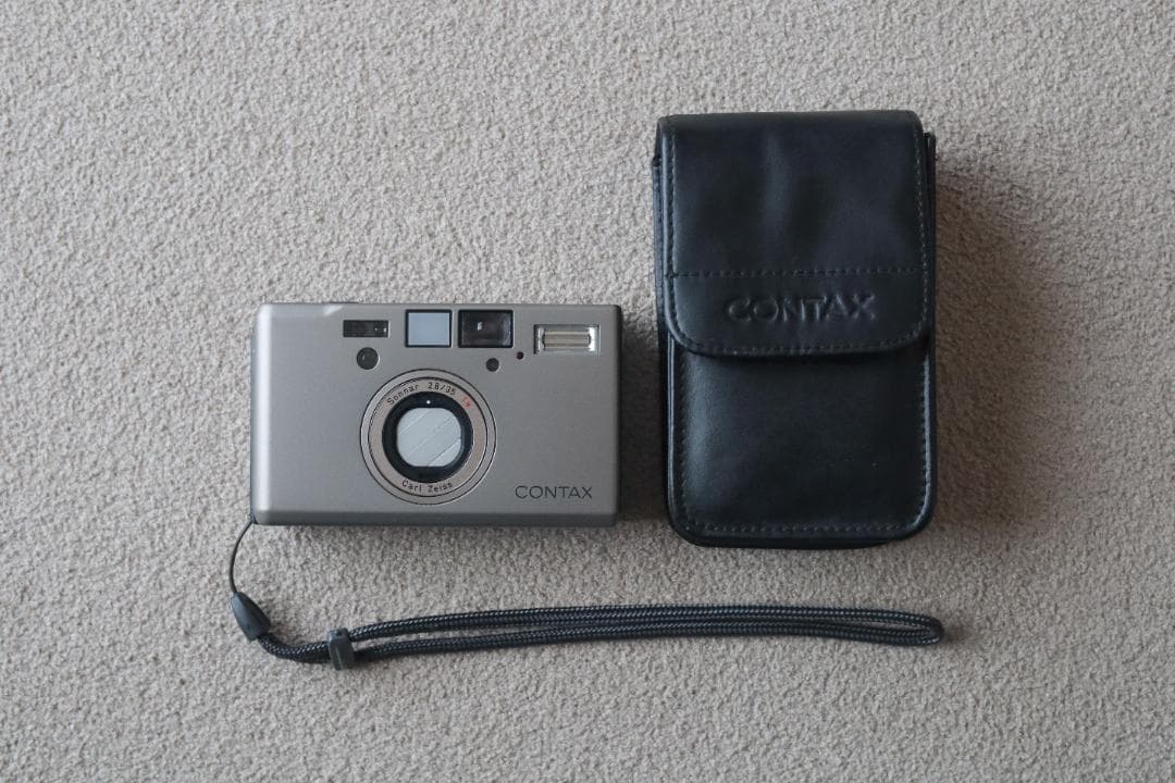 【動作確認済み】CONTAX T3 チタンシルバー シングルティース 美品