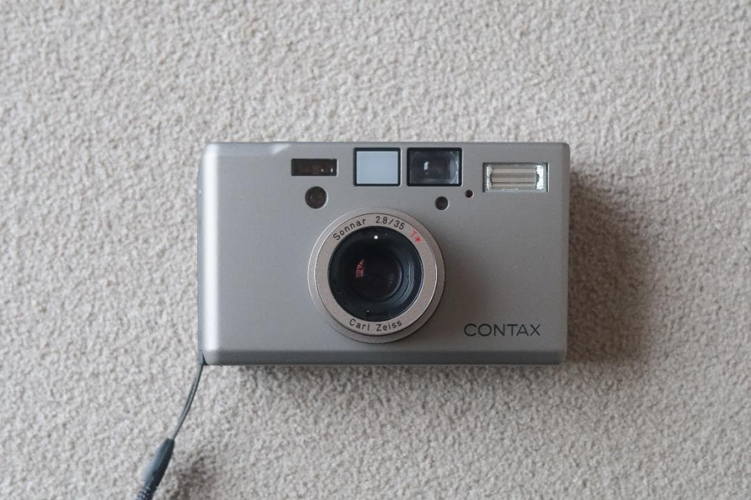 【動作確認済み】CONTAX T3 チタンシルバー シングルティース 美品