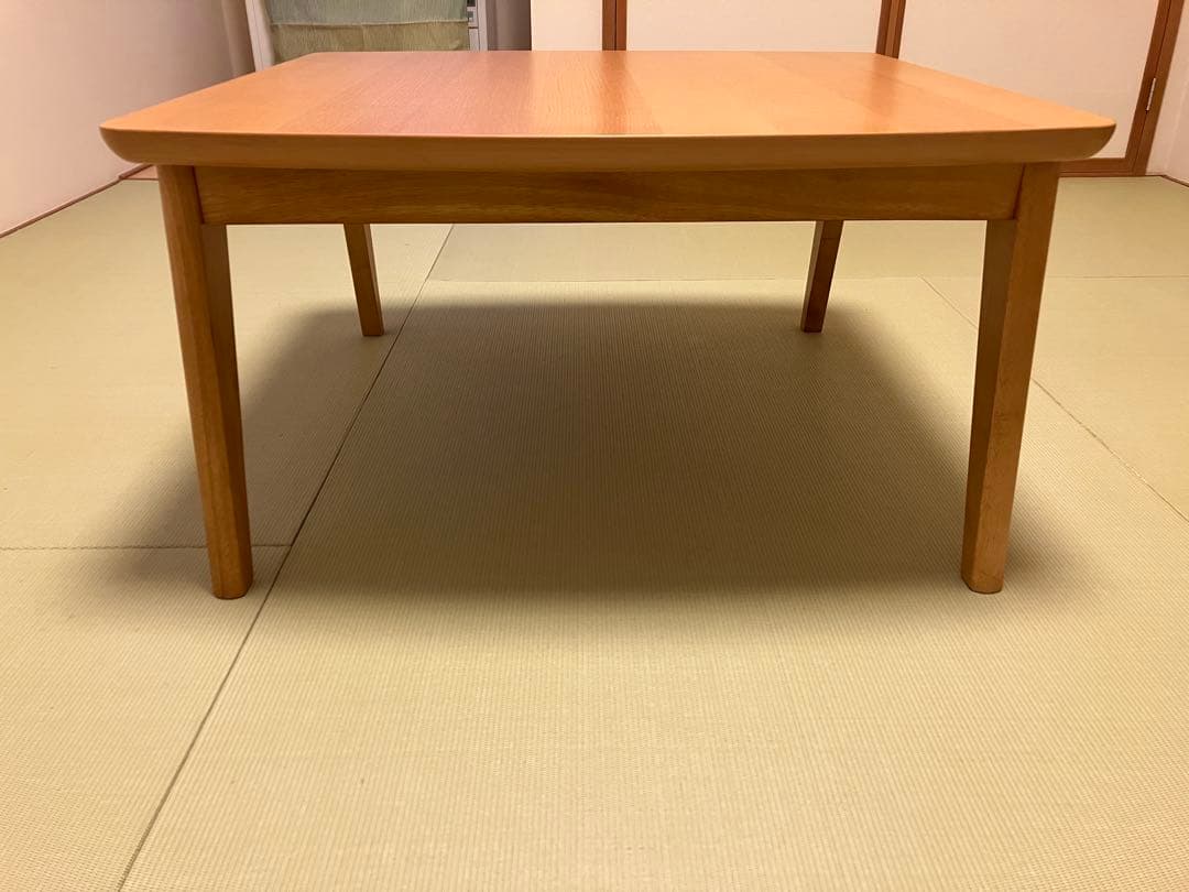 北欧風 スクエアこたつテーブル 75cm × 75cm