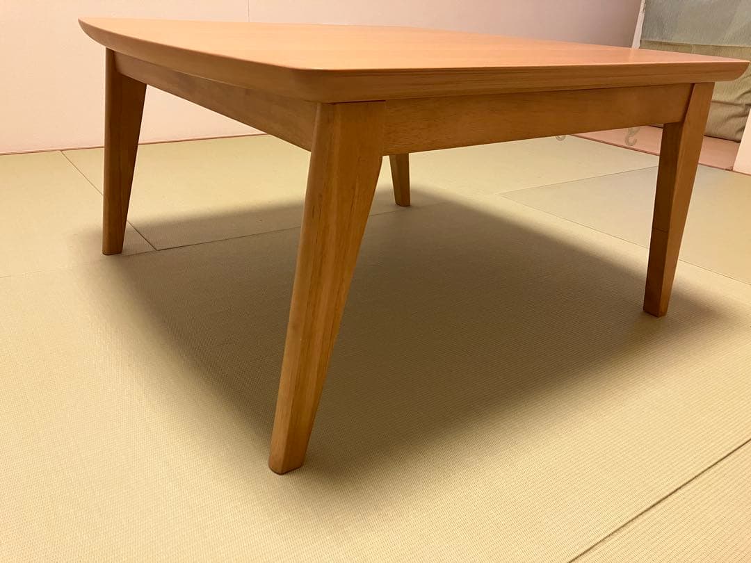 北欧風 スクエアこたつテーブル 75cm × 75cm