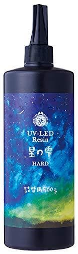 レジン液　星の雫　UV/LED硬化　500g×12本　透明／ハード　全国送料無料