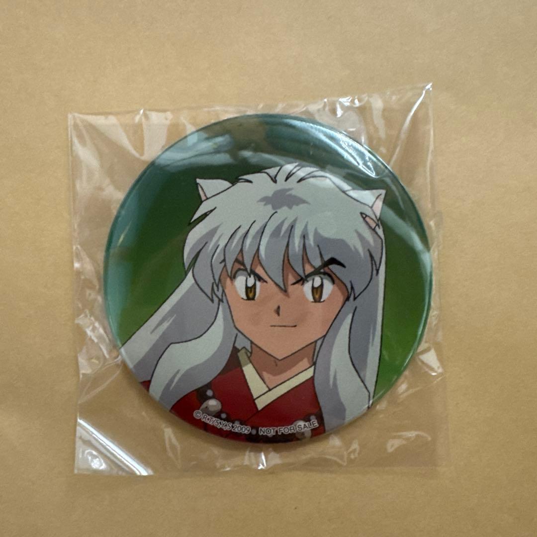 犬夜叉 ブルーレイ特典 缶バッジ 未開封