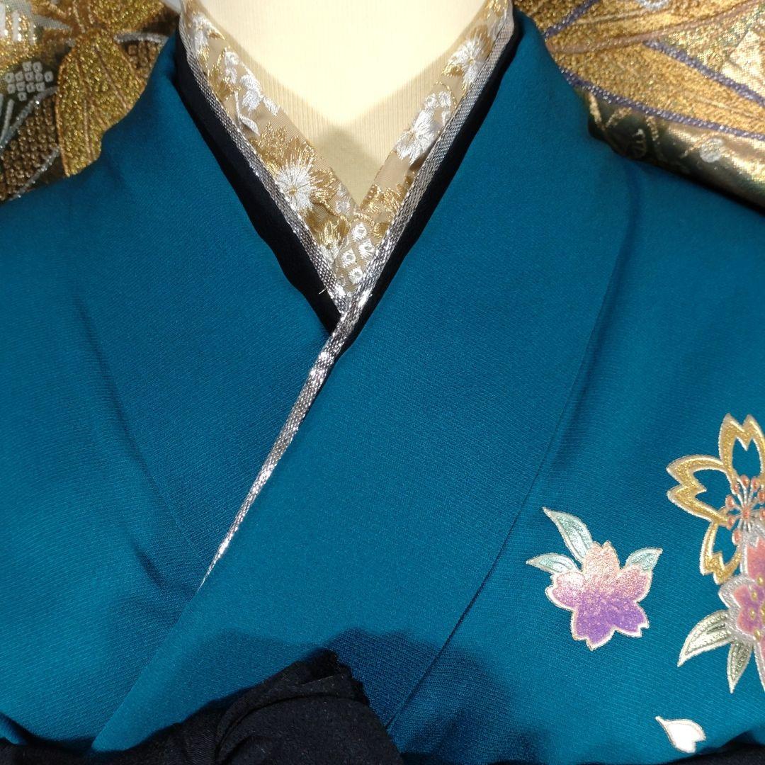 p　着物　振袖フルセット　振袖　作家物　落款有　金彩　銀彩　成人式　卒業式