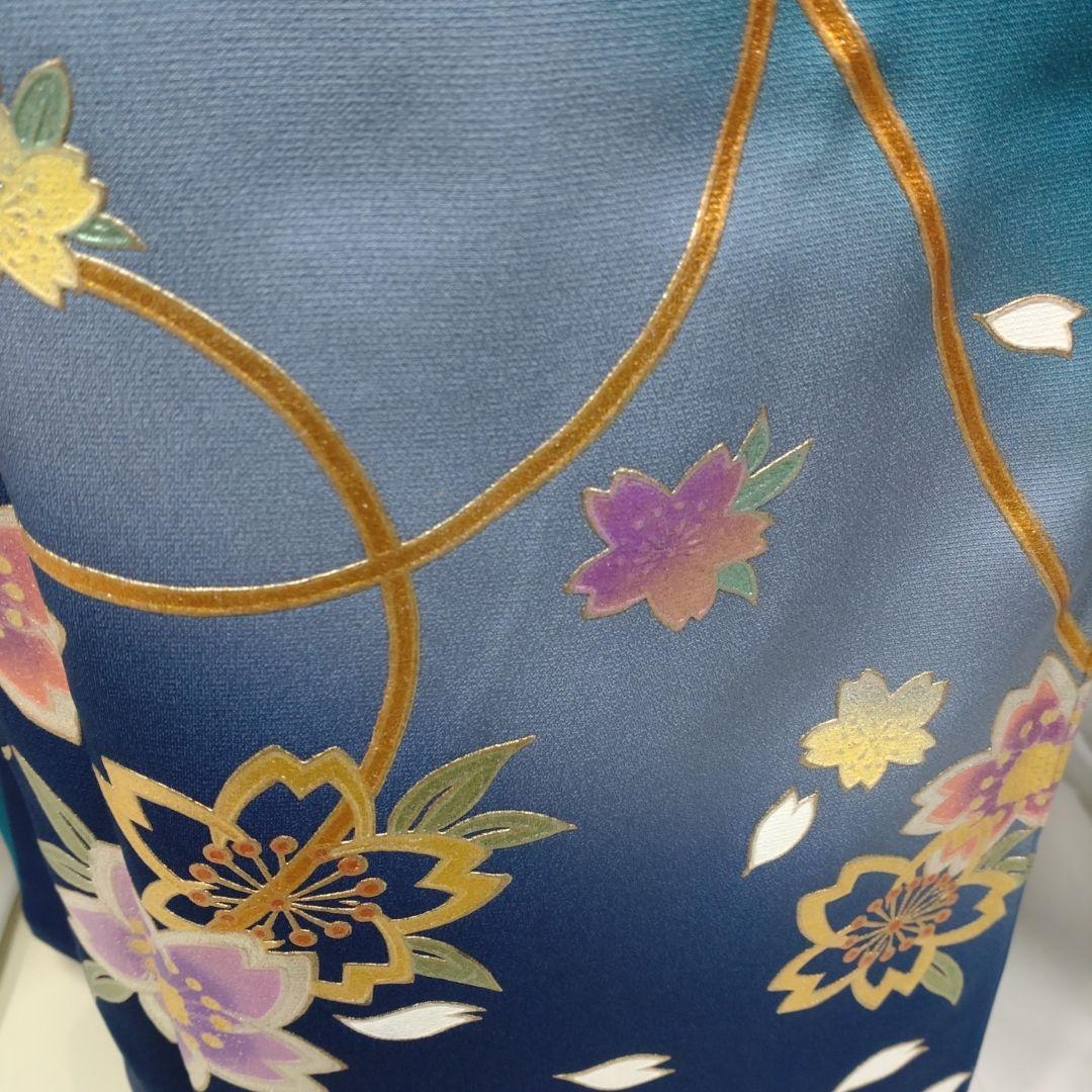 p　着物　振袖フルセット　振袖　作家物　落款有　金彩　銀彩　成人式　卒業式