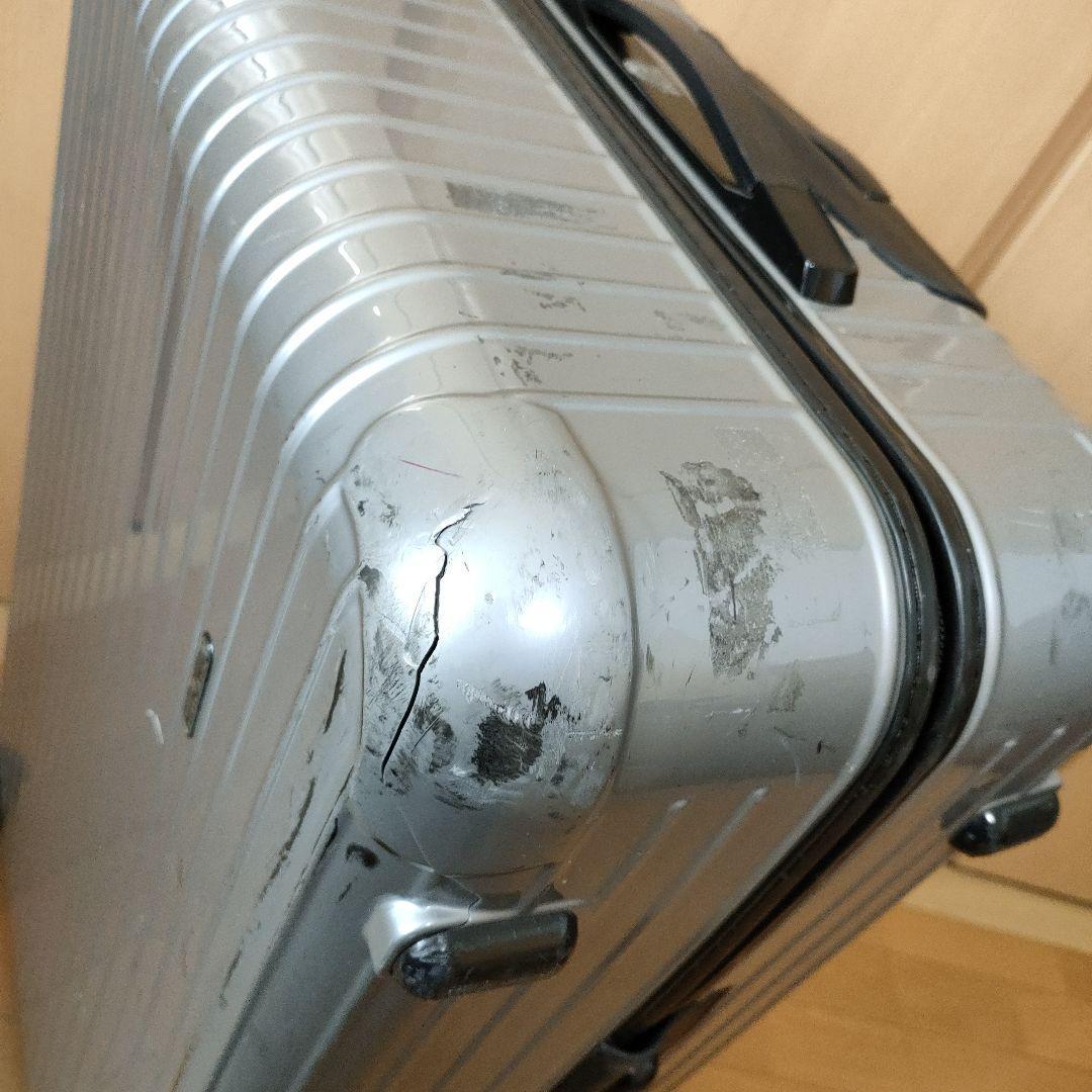 リモワ　サルサ　82L 　シルバー　4輪 グレー　スーツケース　TSA 大容量
