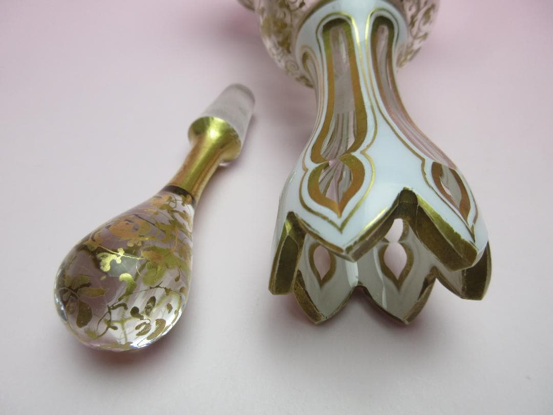 ビンテージ 金彩 花模様 洋風 デカンタ デキャンタ 70905