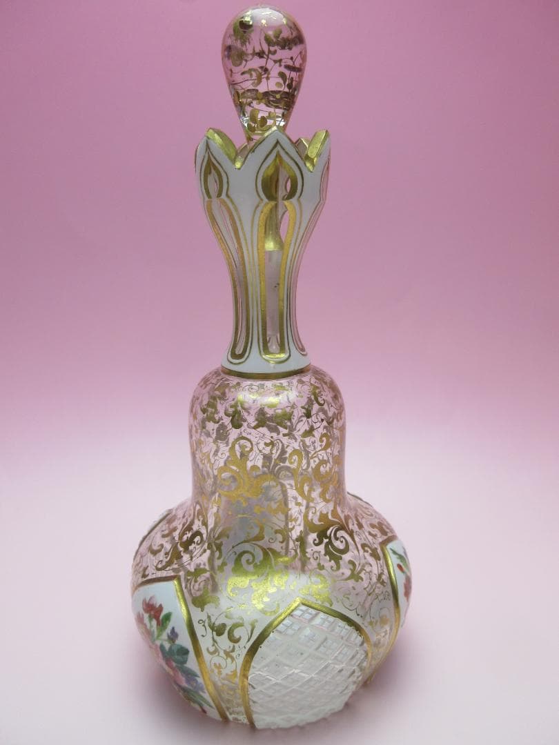 ビンテージ 金彩 花模様 洋風 デカンタ デキャンタ 70905