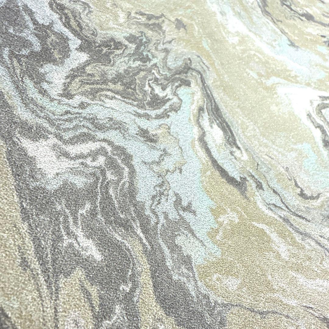 専用帯4755 ●高級 正絹 全通 袋帯 墨流し