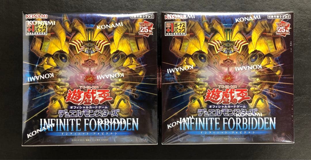 kny26740#73遊戯王インフィニット・フォビドゥン2BOXセット