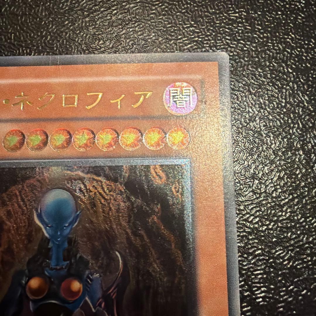 遊戯王　ダークネクロフィア　レリーフ　折れ有り