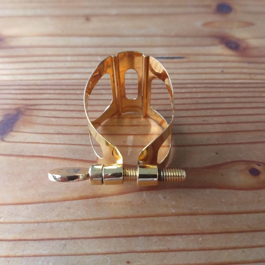 【美品】BG L11 ALTO Saxリガチャー ゴールド／値下済