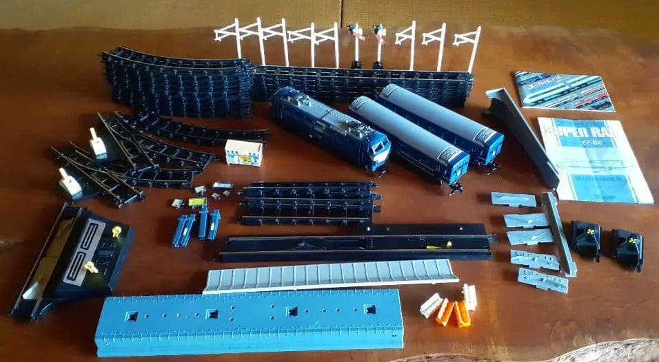 TOMY トミー スーパーレール ブルートレイン EF-66 セット