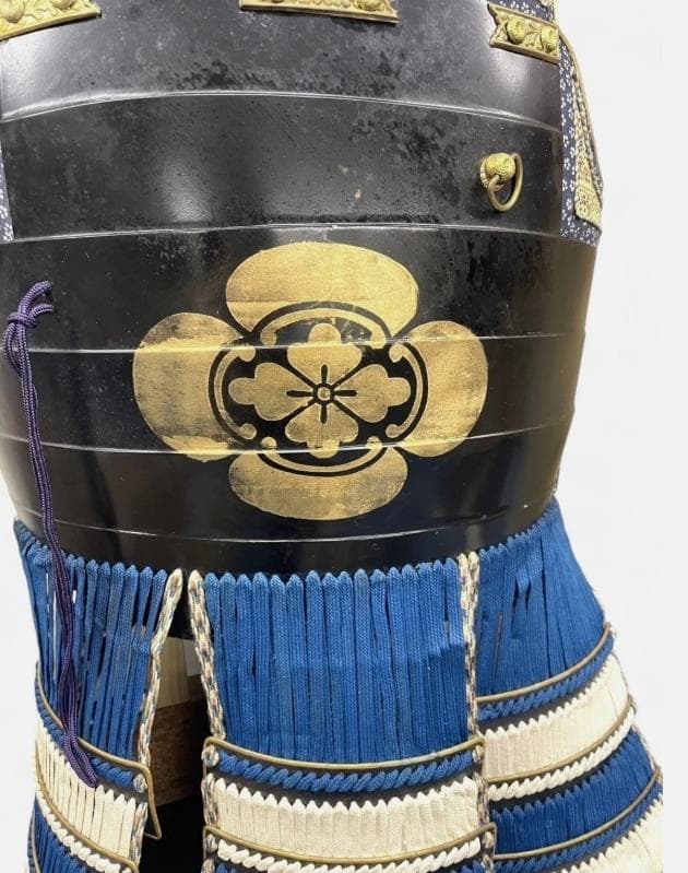 送料込み 着用可能 甲冑 等身大 当世具足 鎧兜 時代祭り 鎧櫃 家紋