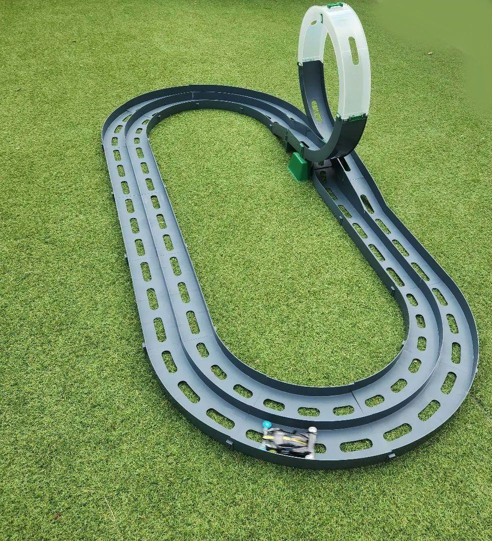 タミヤ ミニ四駆 オーバルホームサーキット シングルループ・レースチェンジタイプ