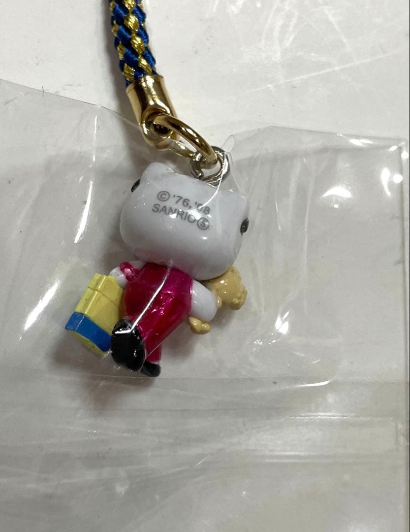 へ*可様 ハローキティ 根付 ストラップ　東京一番街