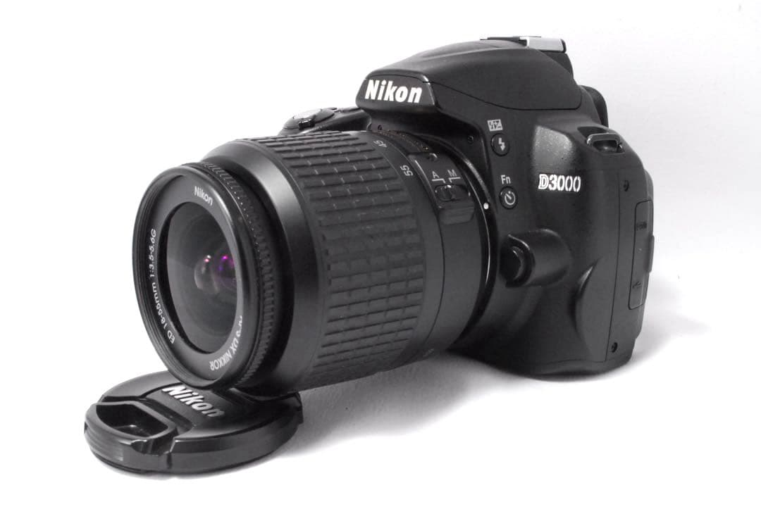 高画質✨届いてすぐ使える✨軽量✨スマホ転送可✨Nikon D3000✨簡単操作✨