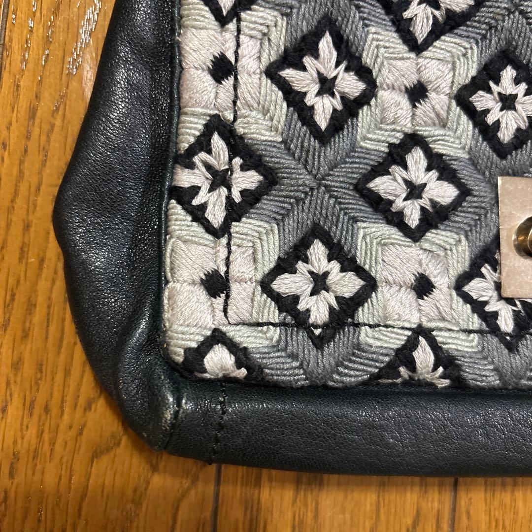 Chloé 刺繍デザイン チェーンハンドバッグ　美品 アンティーク