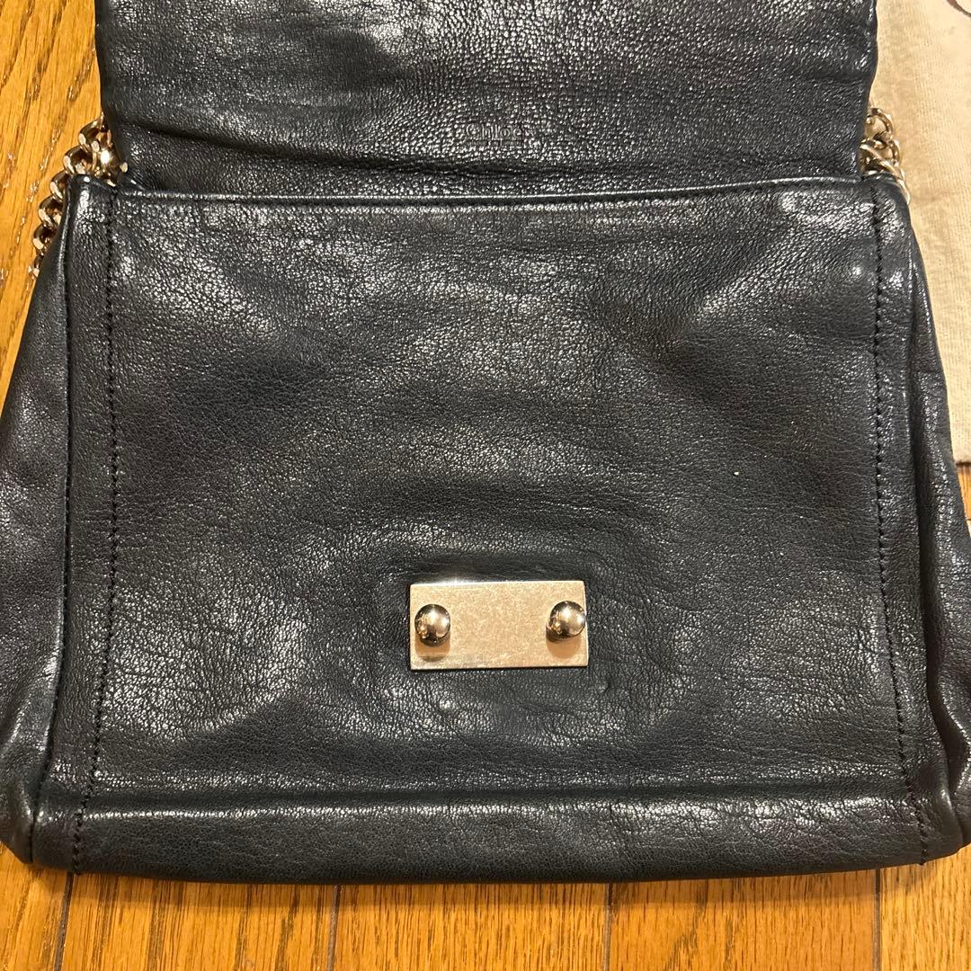 Chloé 刺繍デザイン チェーンハンドバッグ　美品 アンティーク