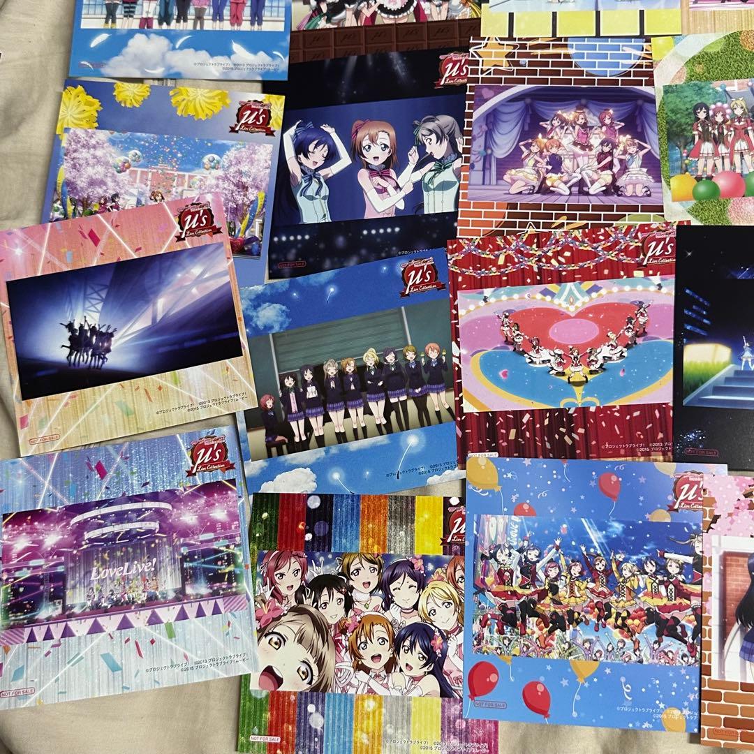 ラブライブ！　μ’s 特典　色紙　イラストシート　まとめ売りセット