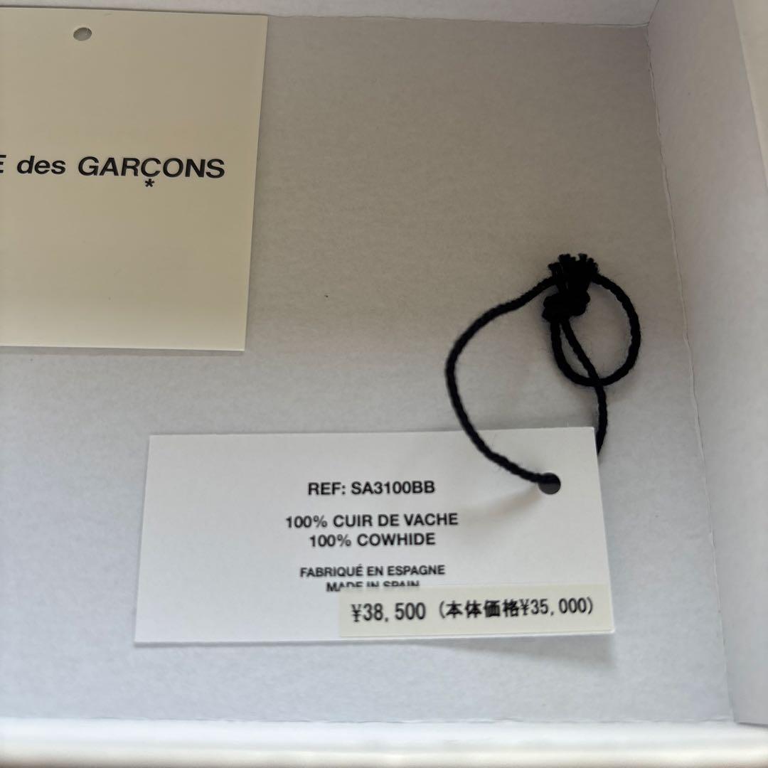 新品 wallet COMME des GARCONS big bowzip財布