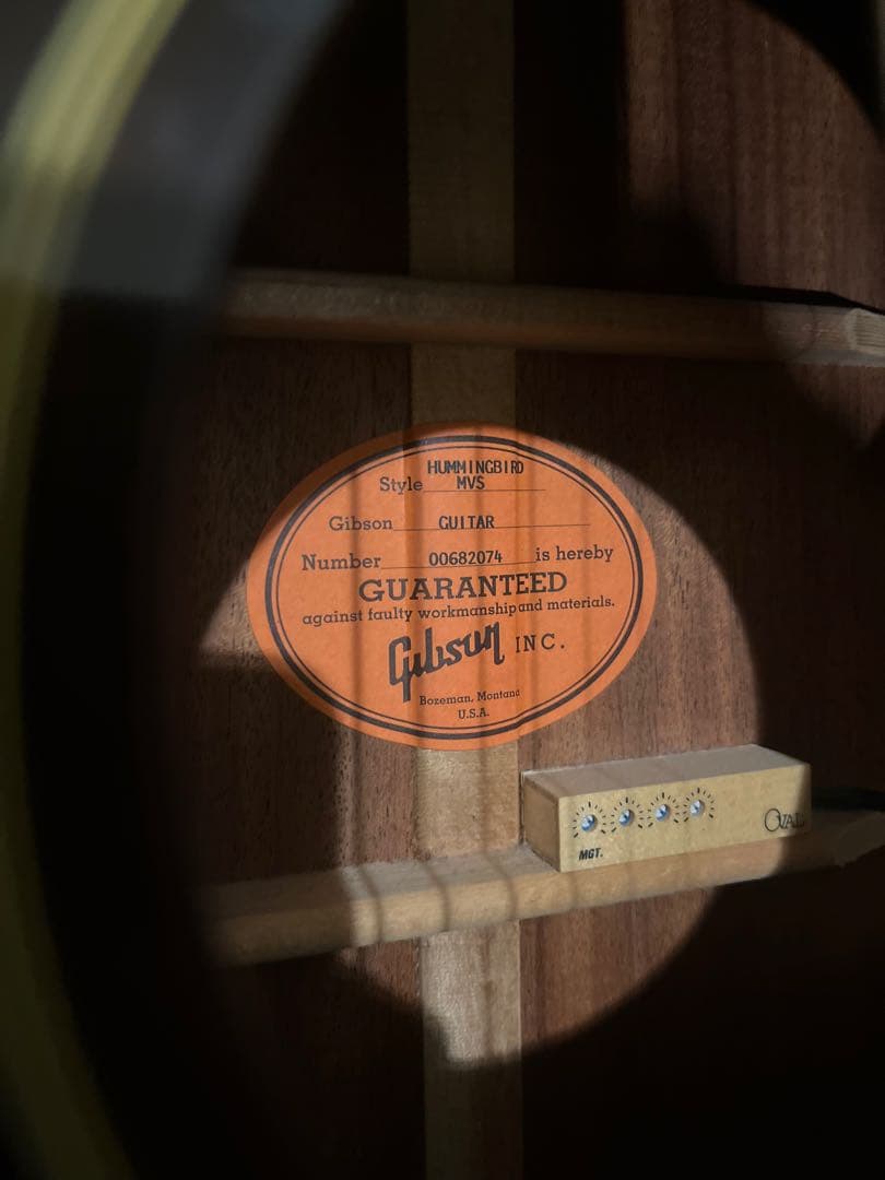 K*様 Gibson アコースティックギター