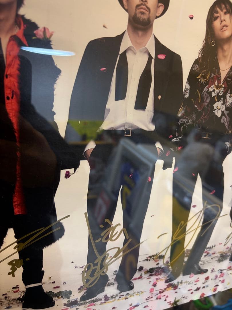 SUPER BEAVER アルバム「アイラヴュー」ポスター　直筆サイン入り