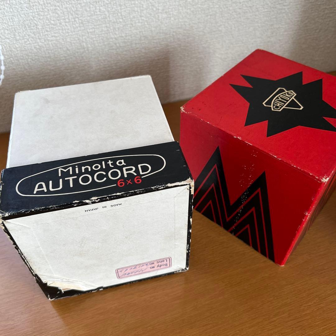 ミノルタ　Minolta AUTOCORD 2眼レフカメラ　レトロ