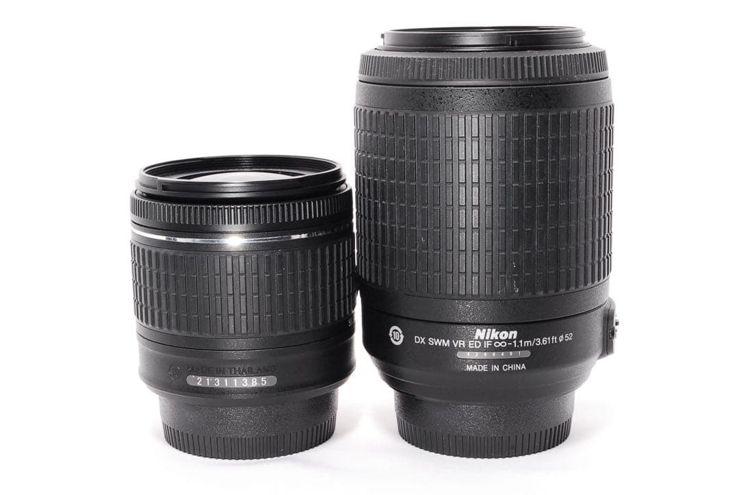 ◆AF-Pレンズ◆Nikon D3400◆Wレンズ◆一眼レフカメラ◆WiFi転送