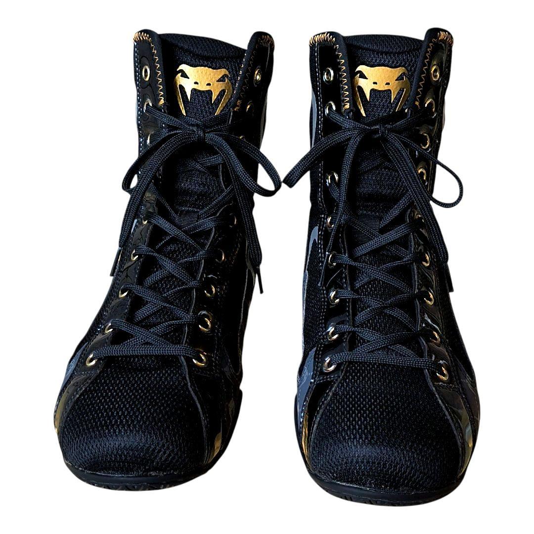 ♠【ヴェヌム】✨美品　エリートエボ モノグラム ボクシングシューズ　25.5cm