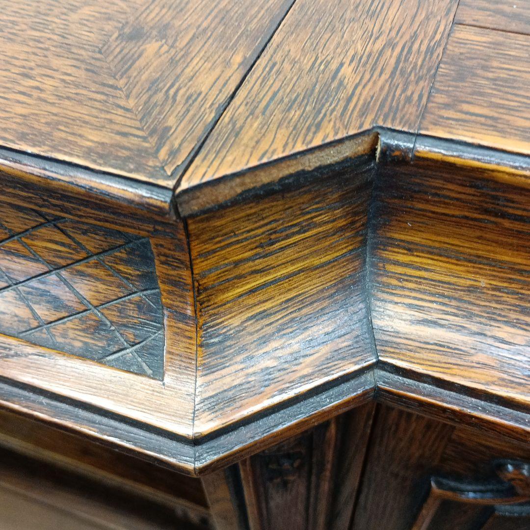 キャビネット　アンティーク　猫脚　外国製