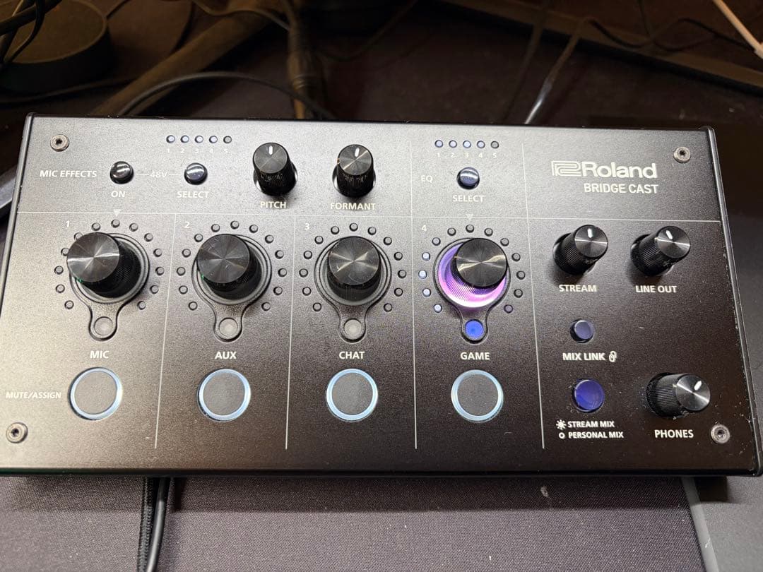 【ジャンク品】Roland BRIDGE CAST オーディオインターフェイス