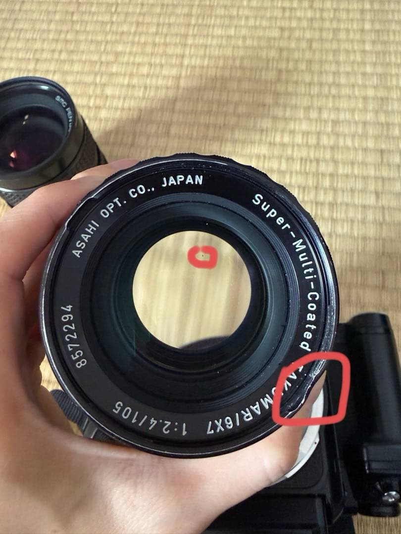 PENTAX 67 フィルムカメラ 付属レンズあり