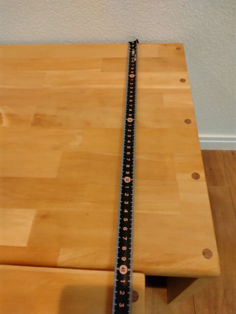 木製　ハンドメイド　オーダー　コの字　キヌカ　机　テーブル　サイドテーブル