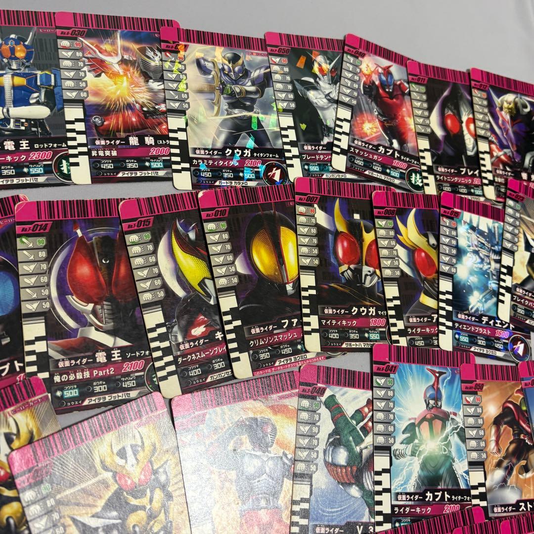 仮面ライダー カード まとめ バトル ガンバライド デカレンジャー ウエハース