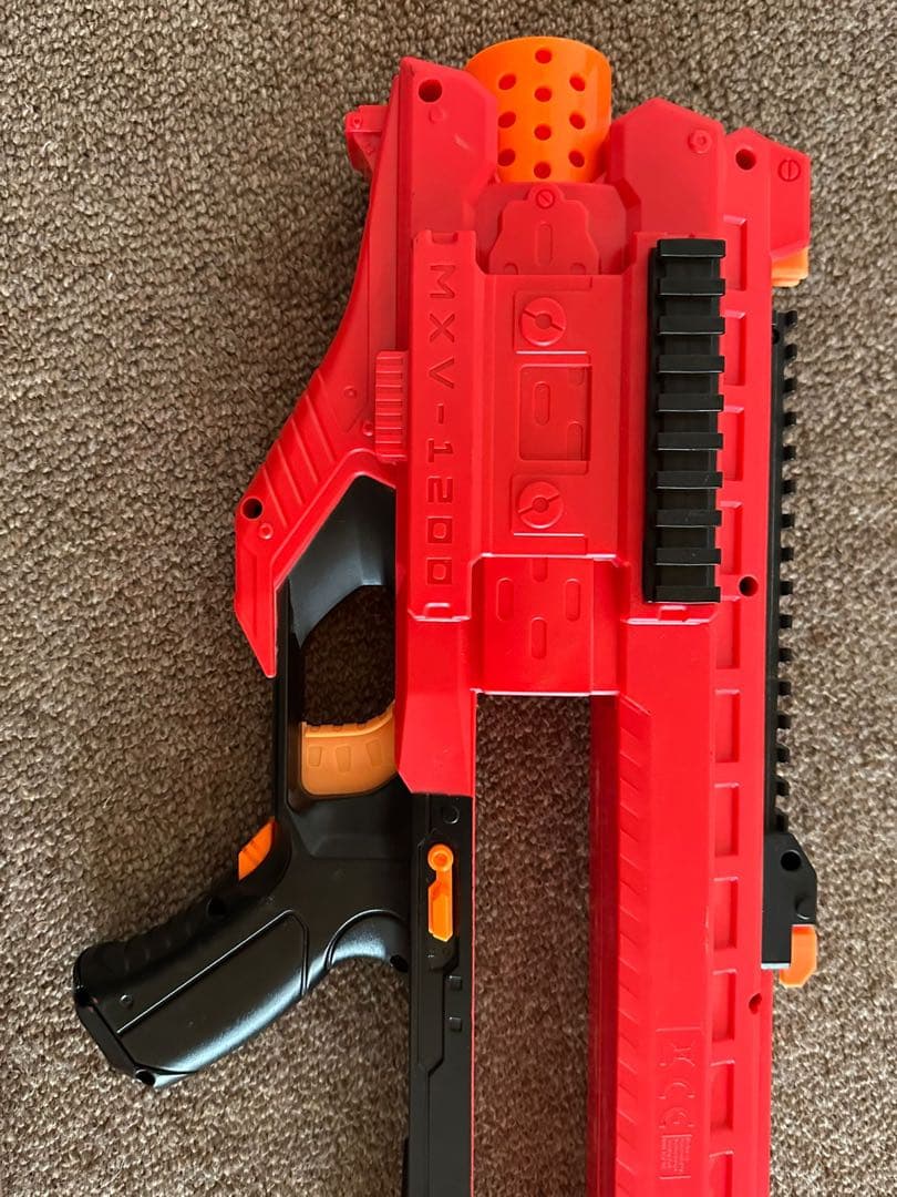 ナーフRIVAL 1500 エアソフトガン 赤黒