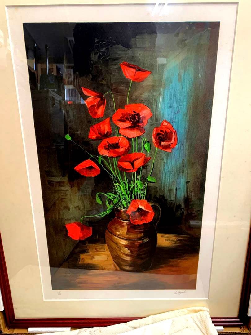 シリアルナンバー有り　エリック・ペイロール　「けし」