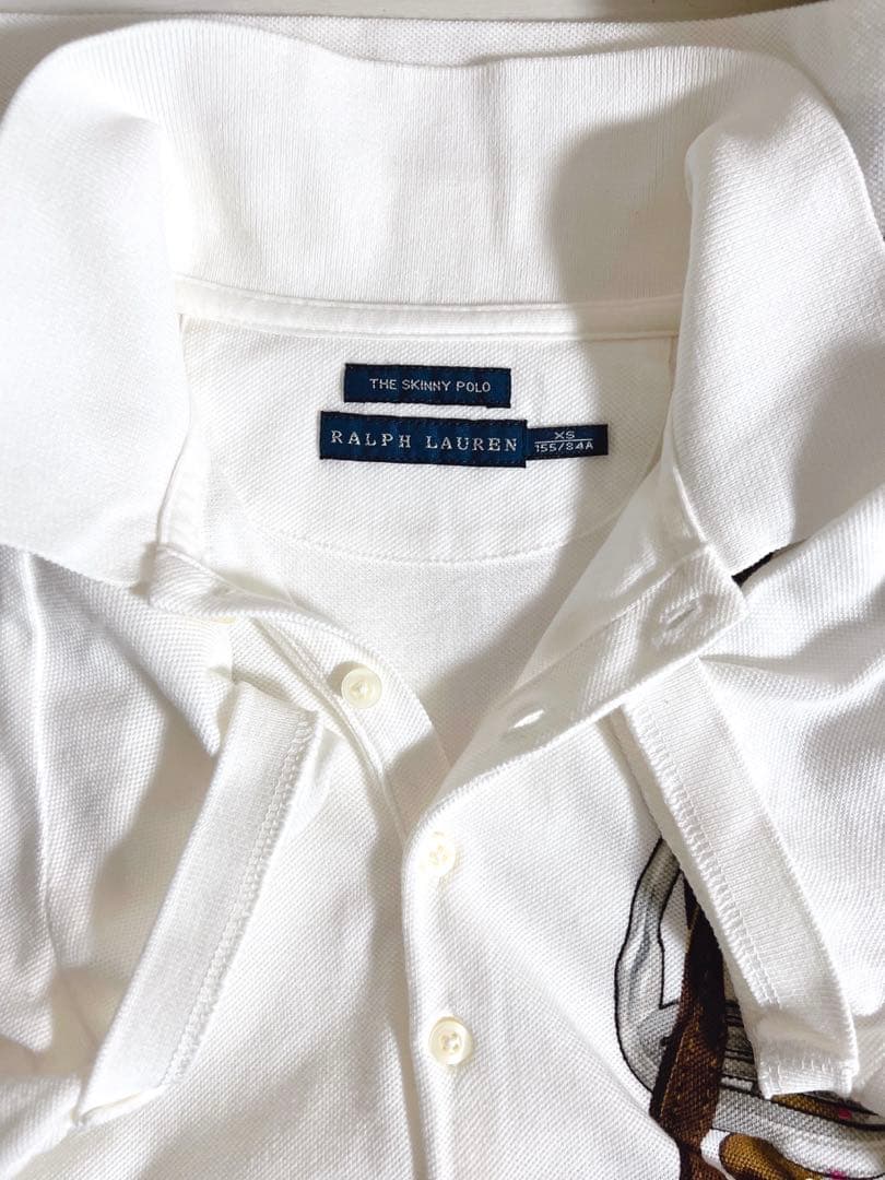 新品！ラルフローレン　オクスフォード生地　ベルト柄ポロシャツ