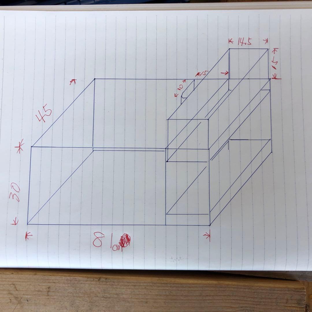 キ*シ様 サイド濾過槽付き水槽