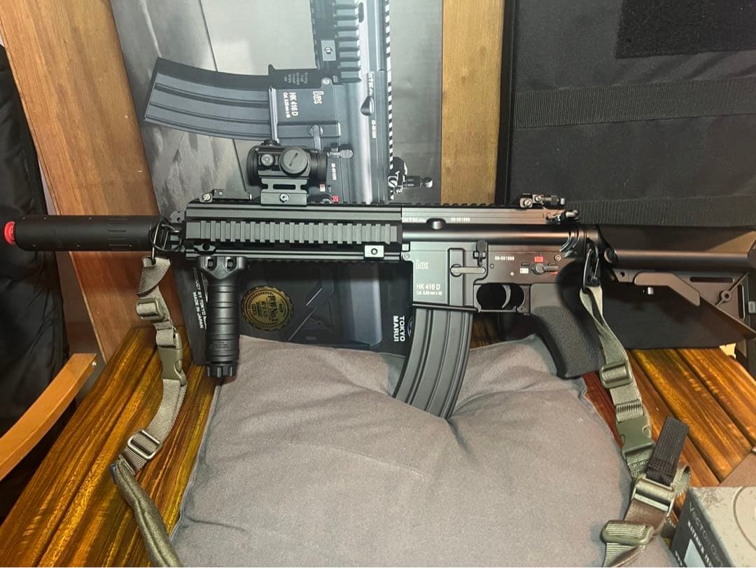 東京マルイ 電動ガン　DEVGRU Custom HK416D オプション多数