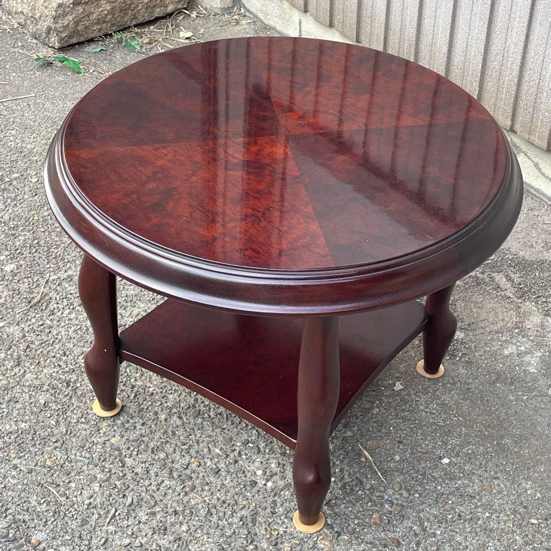 【マルニ】　maruni テーブル　机　高級 丸テーブル センターテーブル