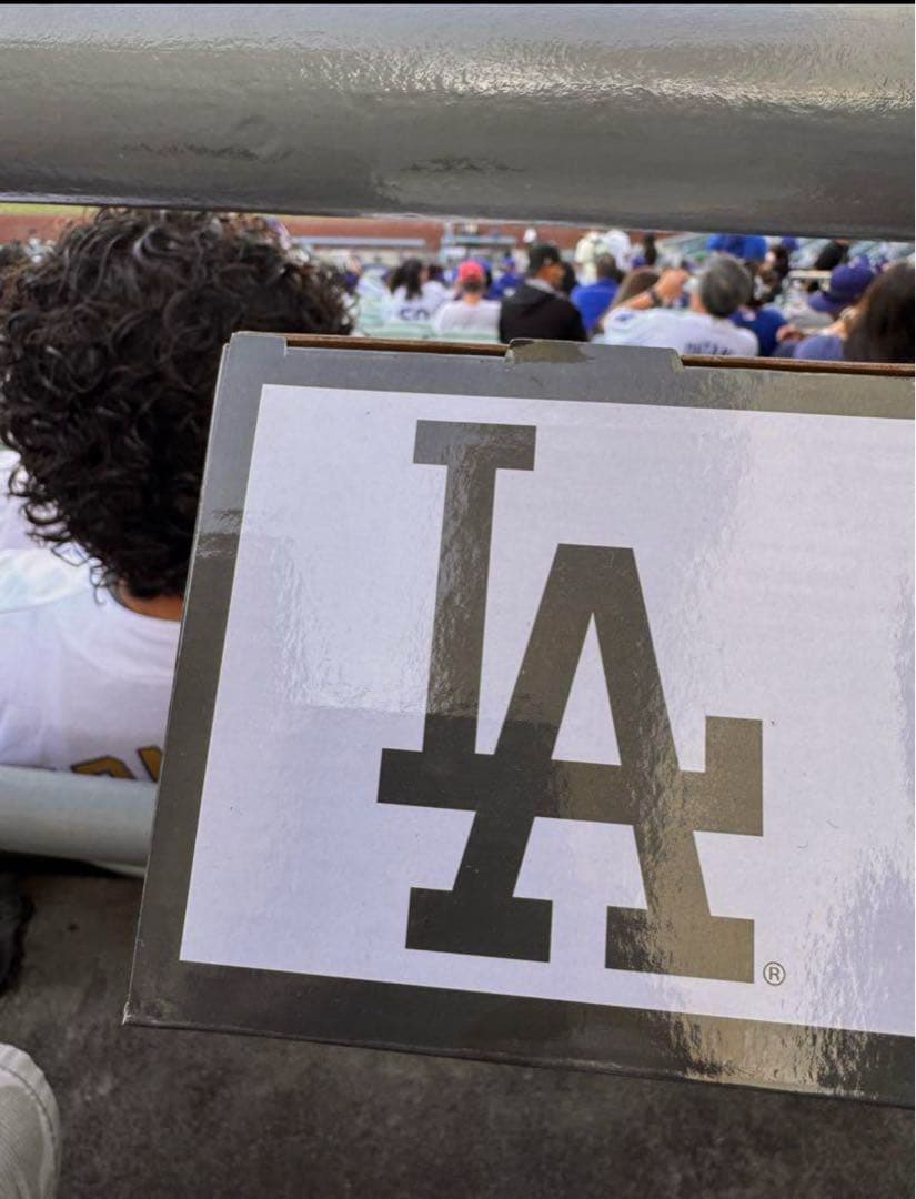 ICE CUBE ボブルヘッド　ドジャース　来場者限定　スタジアム配布