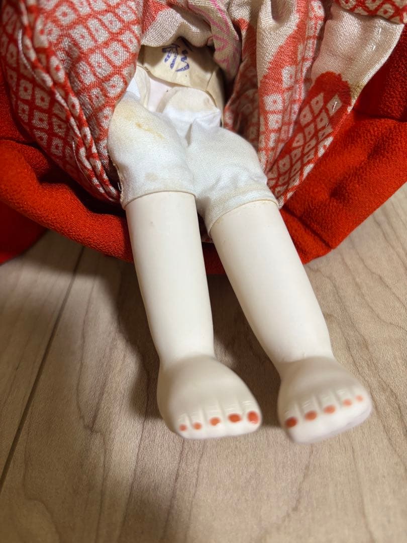 ［お正月特価］市松人形 2体 竹取物語 芳寿作 アンティーク 工芸品