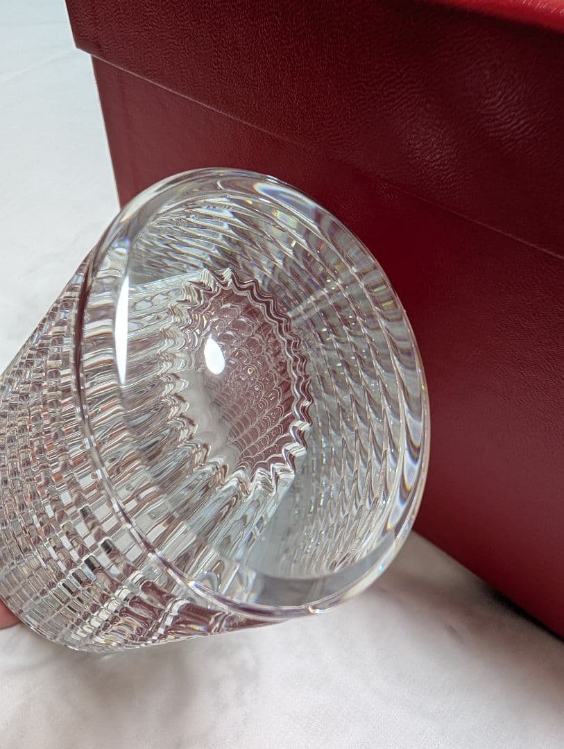 Baccarat バカラ アイベースS クリスタル ガラス花瓶 フラワースタンド