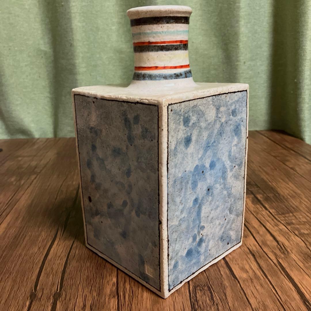 花瓶　美濃焼　作家　所貞治さん　陶器