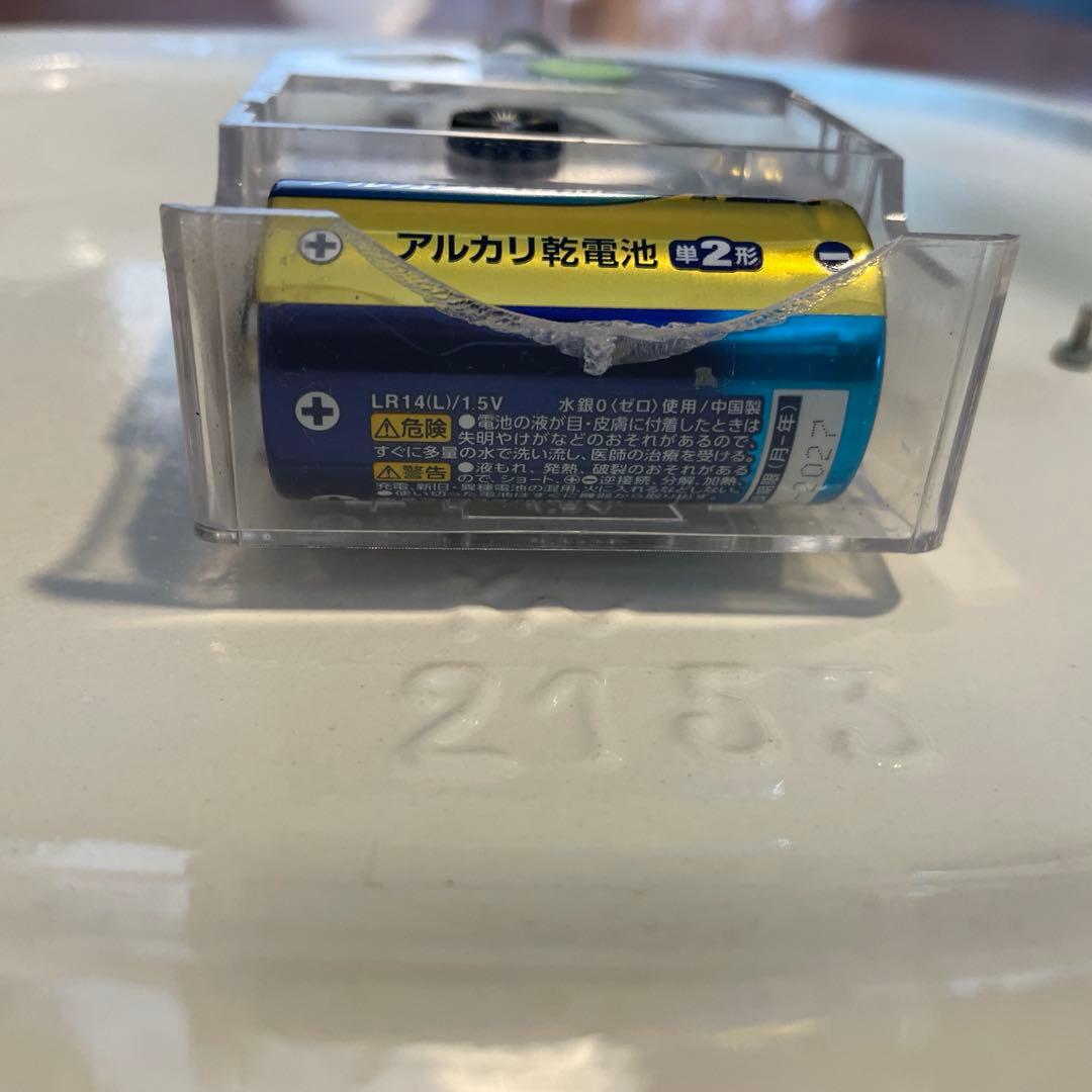 フランス　JAZ 陶器の掛時計　アンティーク品