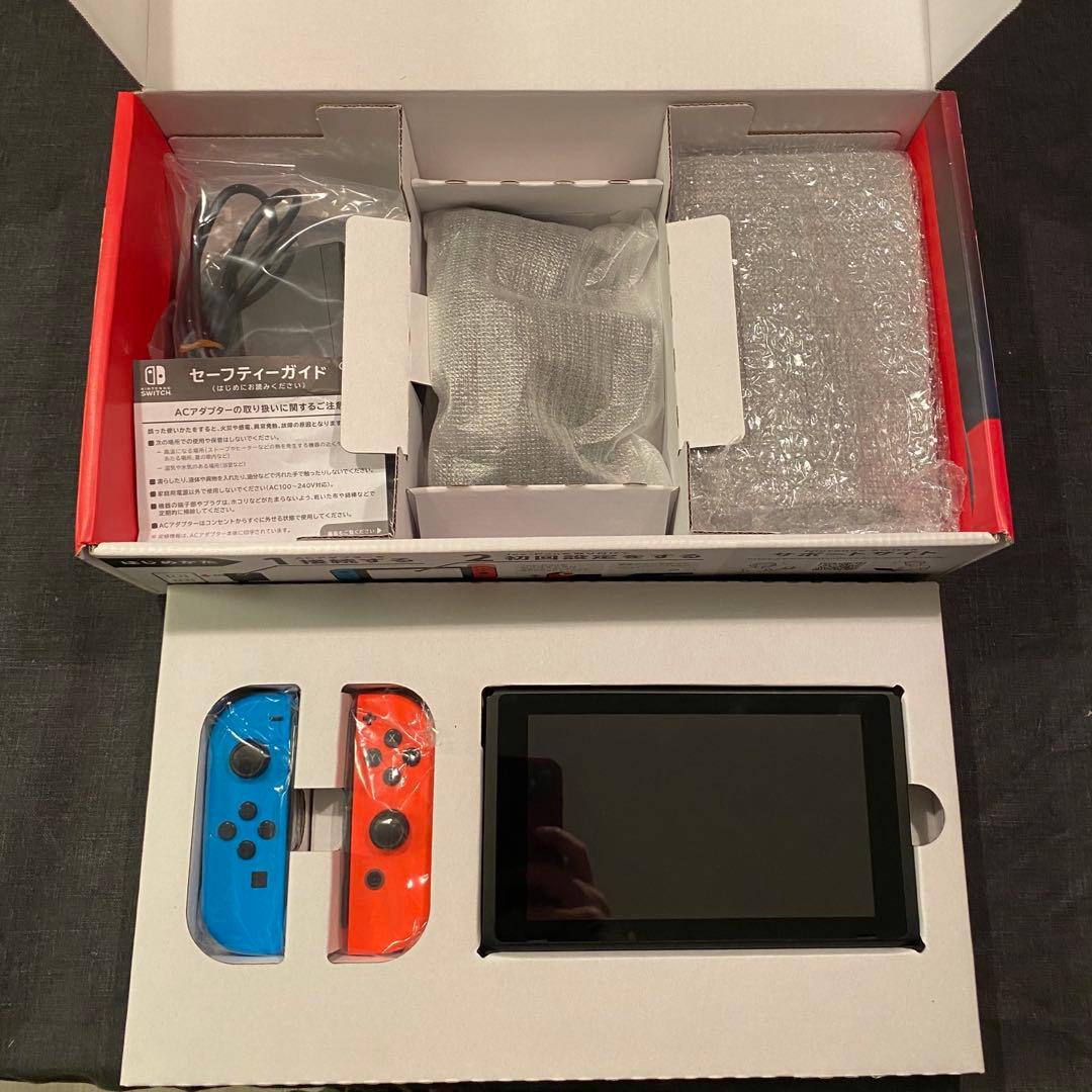 Nintendo Switch 本体 ネオンブルー/ネオンレッド【箱有り】