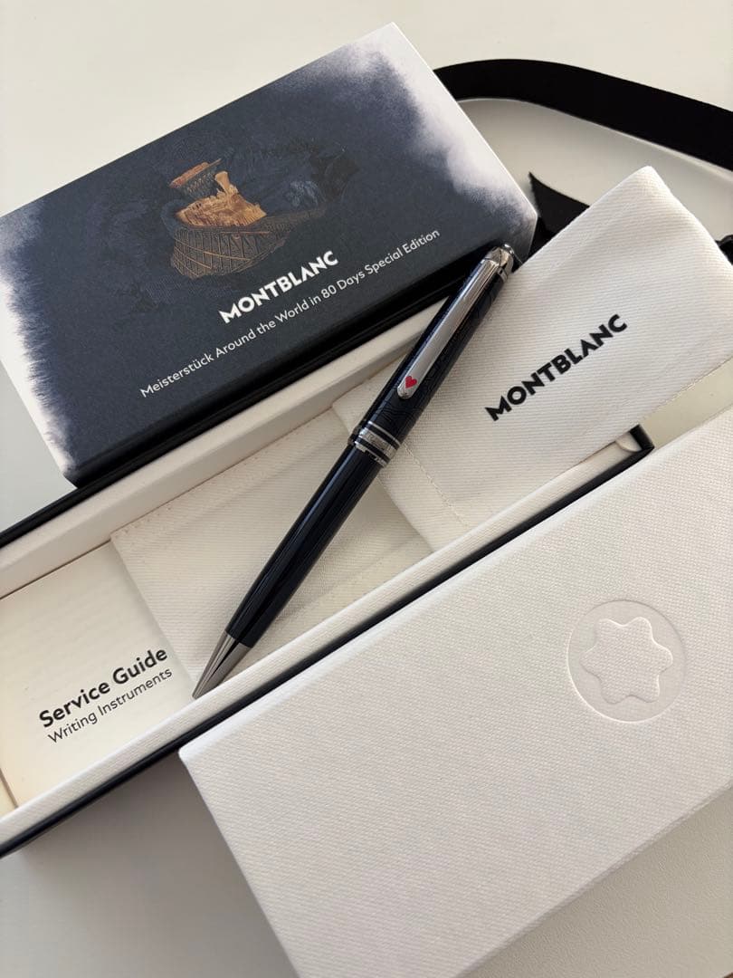 新品未使用 MONTBLANC マイスターシュテュック 80DAYS ボールペン