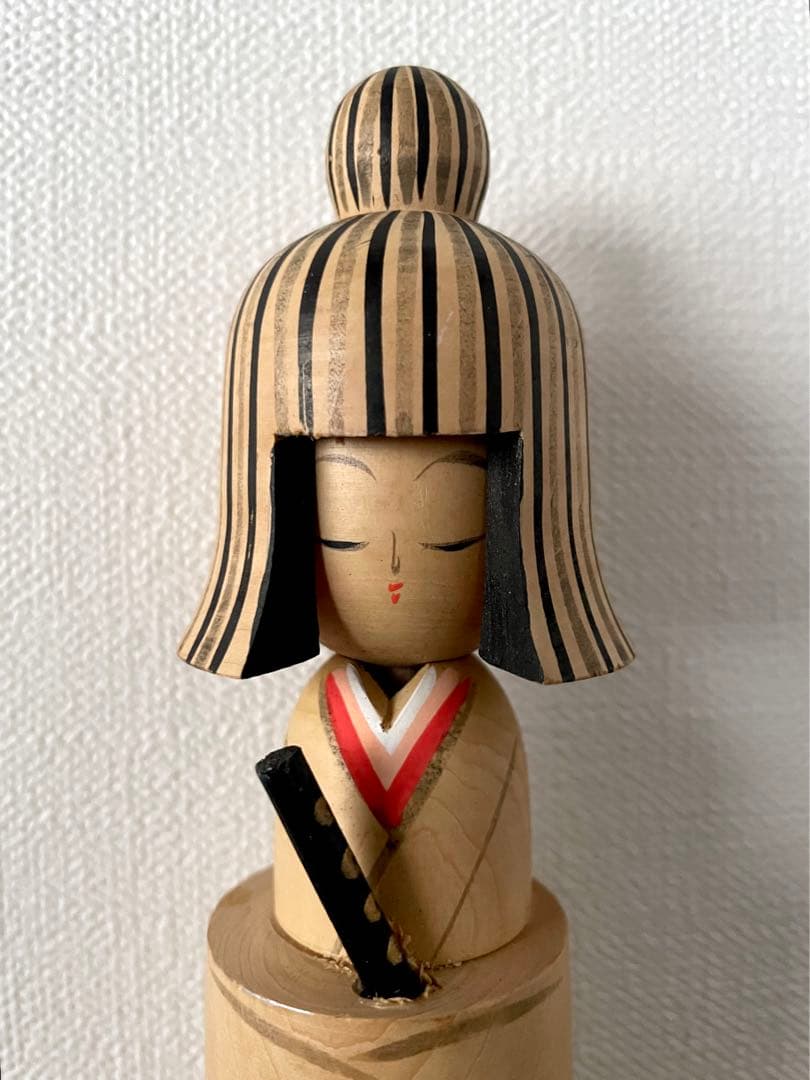 佐藤 翠崕 Suigai 創作 こけし Kokushi doll レトロ 人形