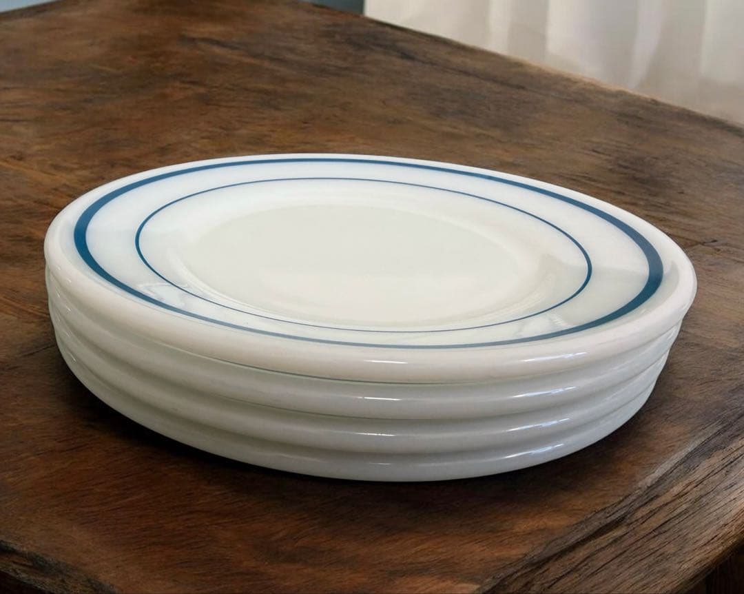 米軍 実物 PYREX デザートプレート4枚①