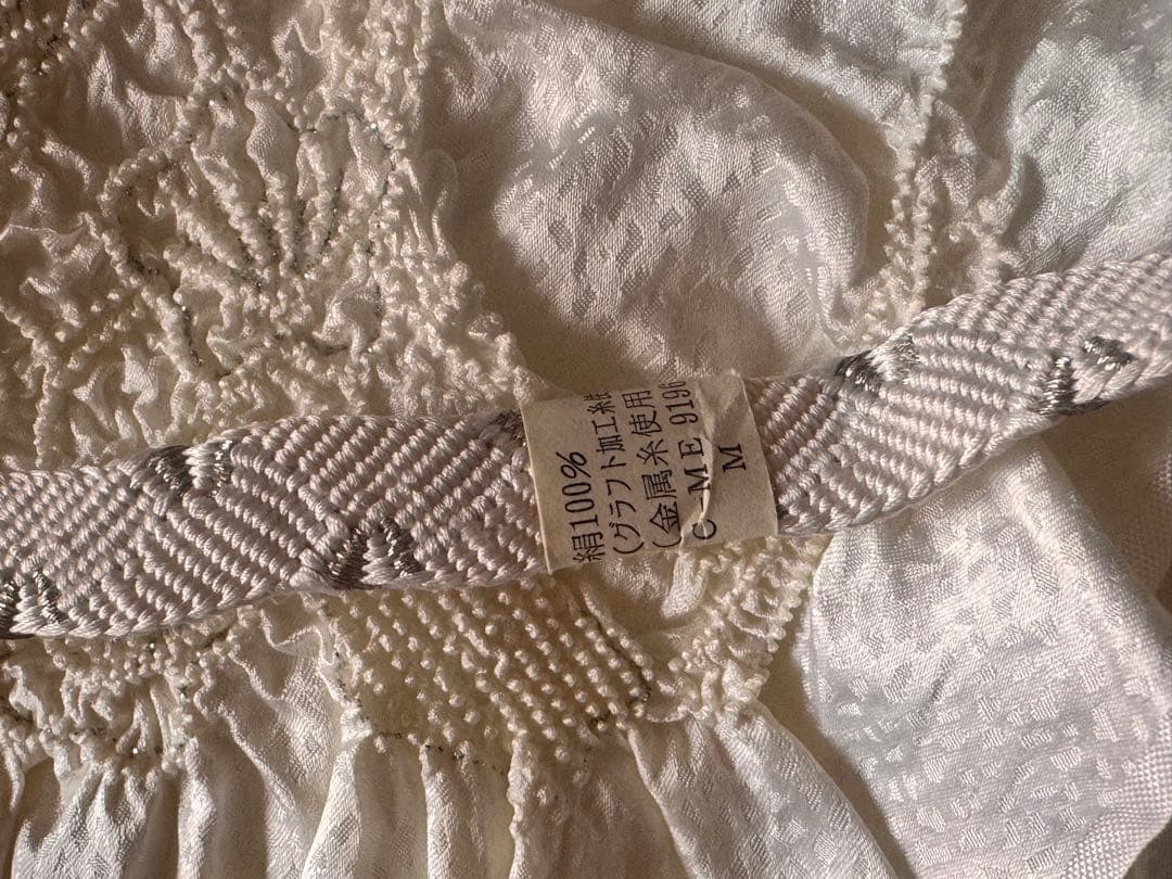 濃青　正絹振袖フルセット(5点) 袋帯・長襦袢付き！・半衿・帯揚げ　友禅　孔雀